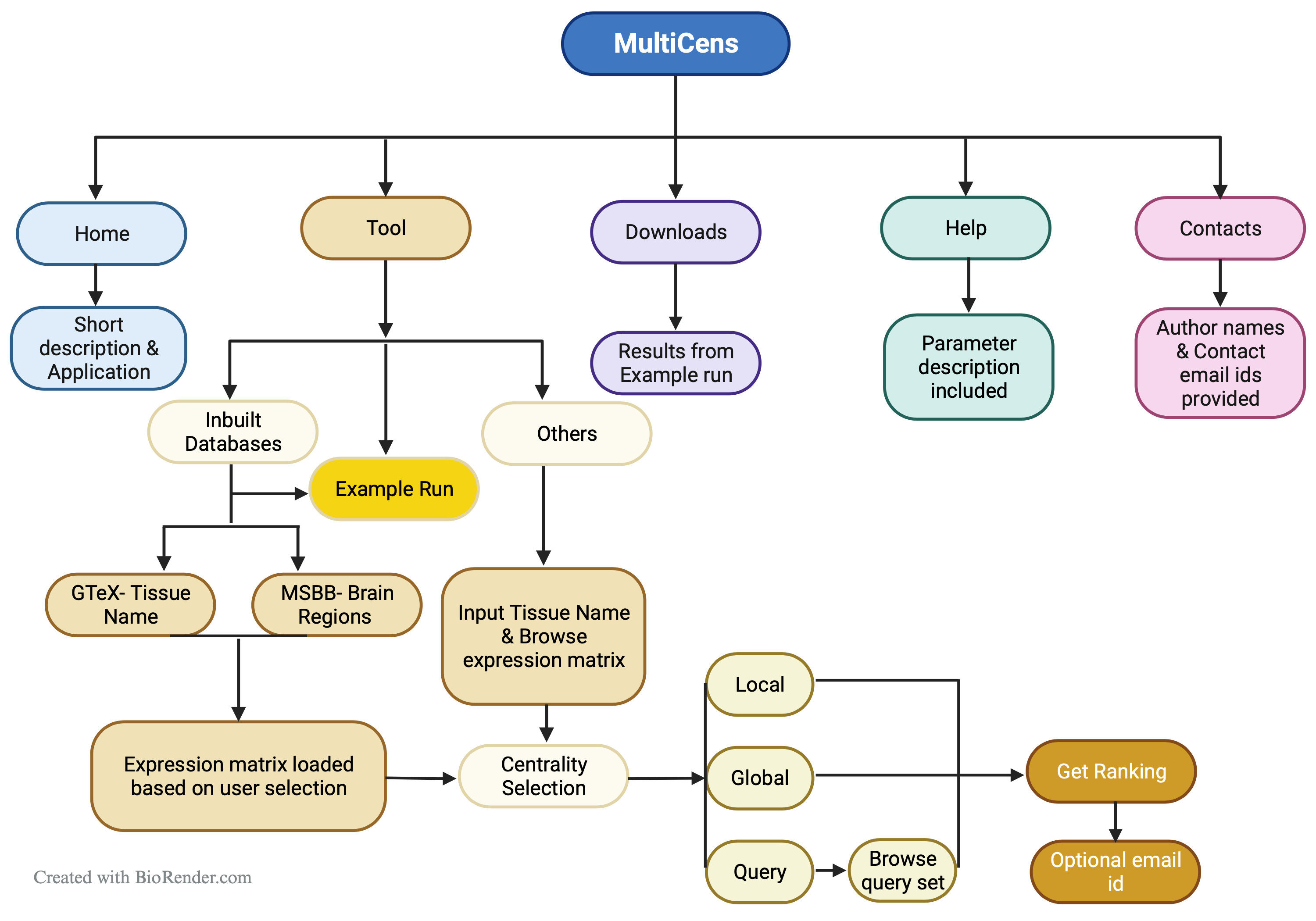 Multicens Workflow